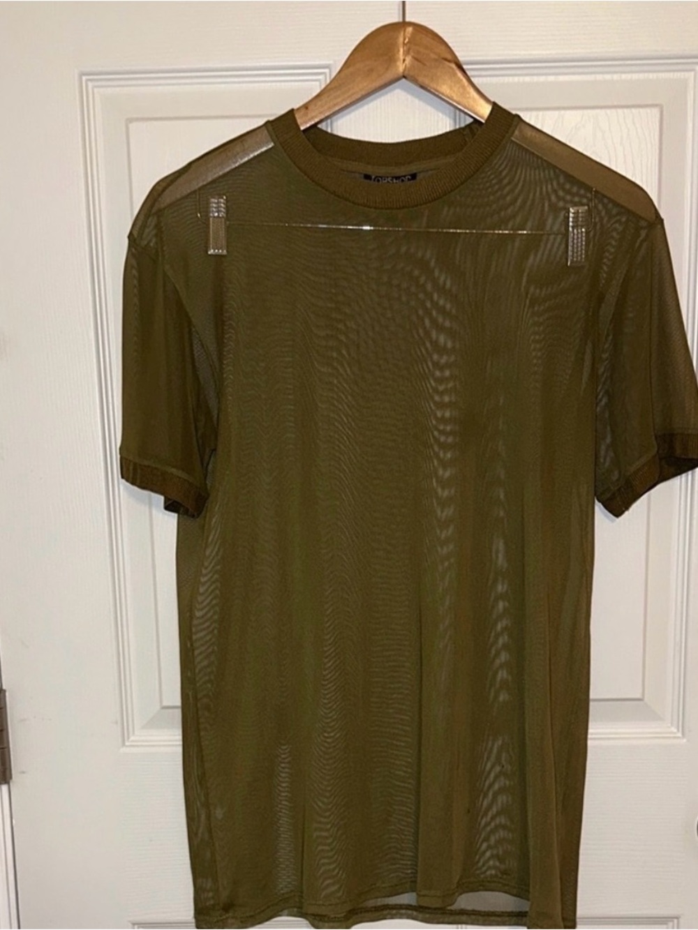 Topshop Mesh Shirt